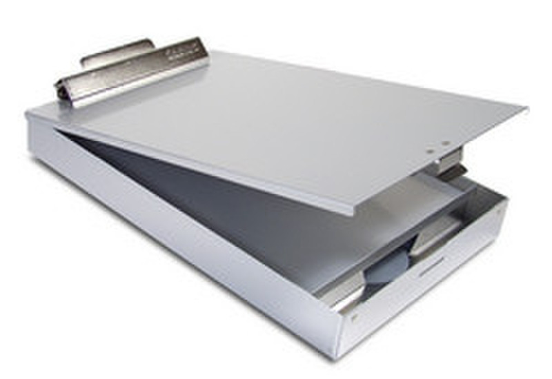 Saunders Recycled Aluminum Antimicrobial Cruiser Mate Silver clipboard