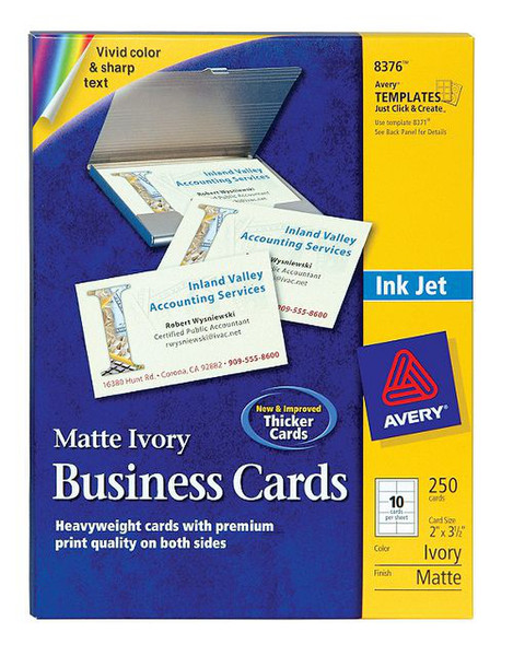Avery 8376 250pc(s) business card