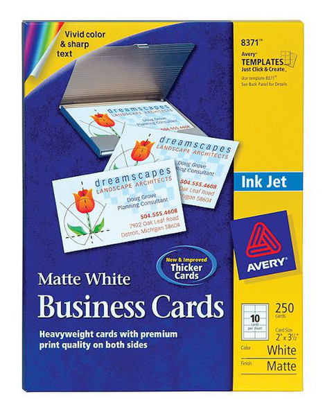 Avery 8371 250pc(s) business card