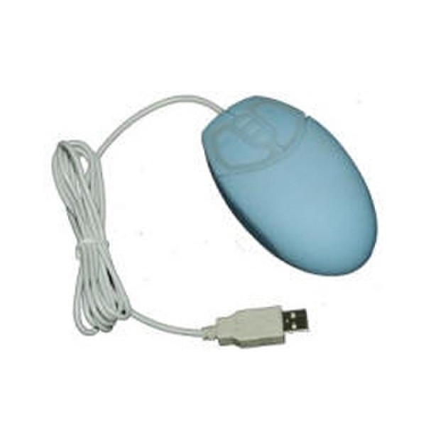 GrandTec MOU-500 USB Оптический Синий компьютерная мышь