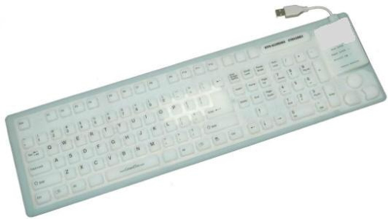 GrandTec FLX-7000 USB Белый клавиатура