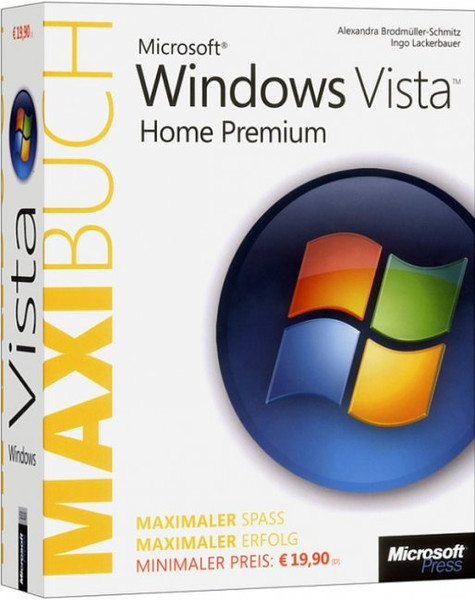 Microsoft Vista Home Premium - Das MAXIBUCH DEU руководство пользователя для ПО