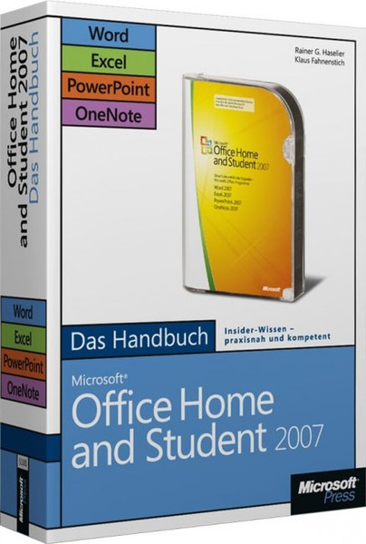 Microsoft Home and Student 2007 - Das Handbuch German software manual