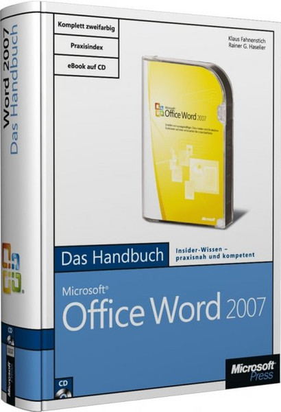 Microsoft Office Word 2007 - Das Handbuch - Insider-Wissen - praxisnah und kompetent Deutsch Software-Handbuch