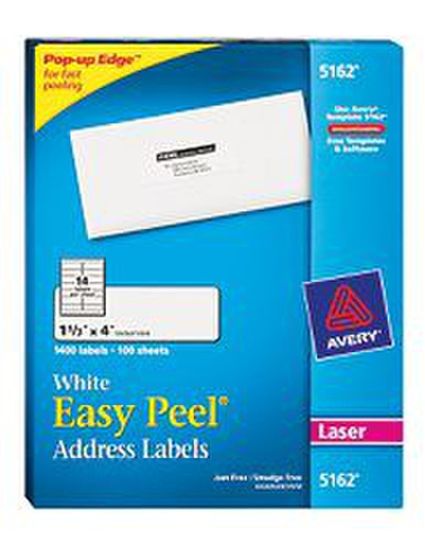 Avery 5162 White addressing label