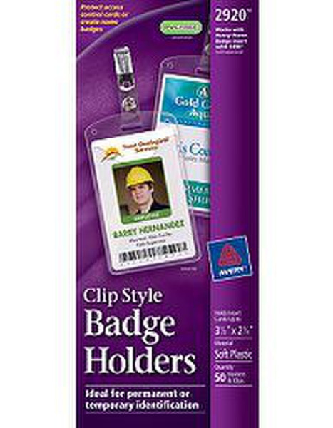 Avery 2920 50pc(s) badge/badge holder