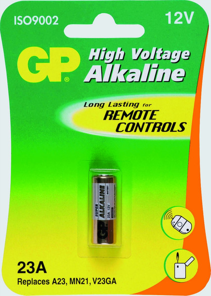 GP Batteries High Voltage 23A Alkaline 1.5V non-rechargeable battery