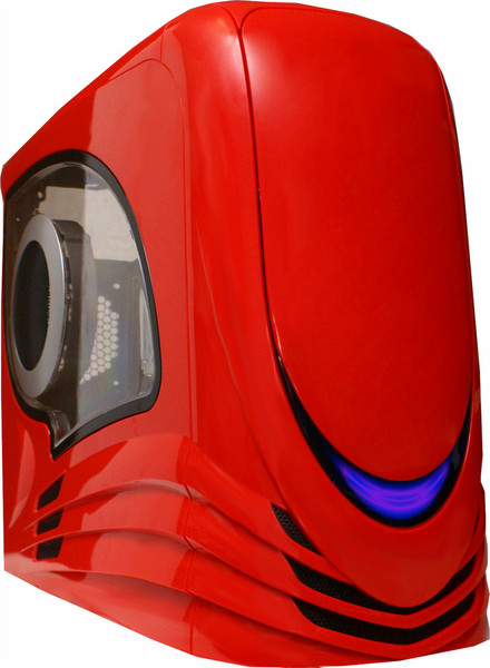 Rasurbo GC-01 Midi-Tower Red computer case