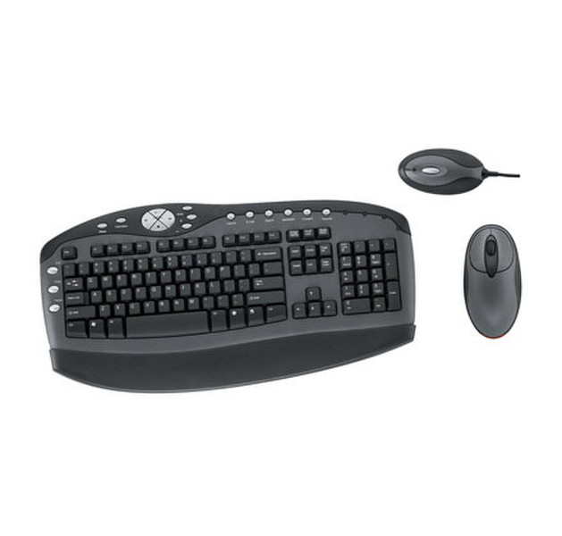 Fellowes Wireless Keyboard and Mouse - Optical USB keyboard