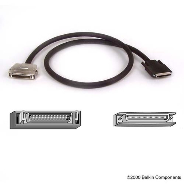 Belkin F2N1065 1.8m Black SCSI cable