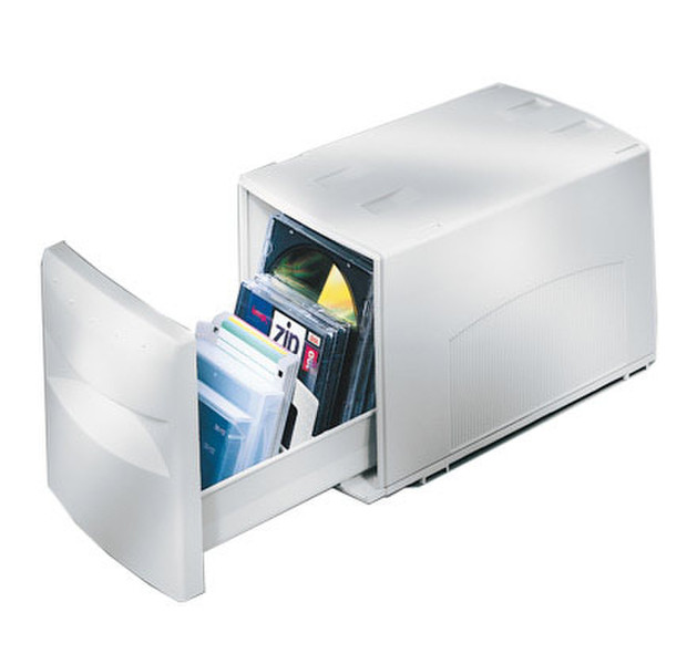 Fellowes MultiMedia Drawer 27discs Grey