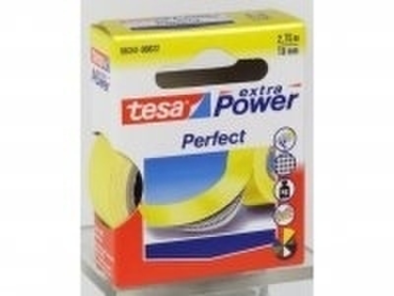 TESA Extra Power Perfect Tape 2.75m Yellow stationery/office tape