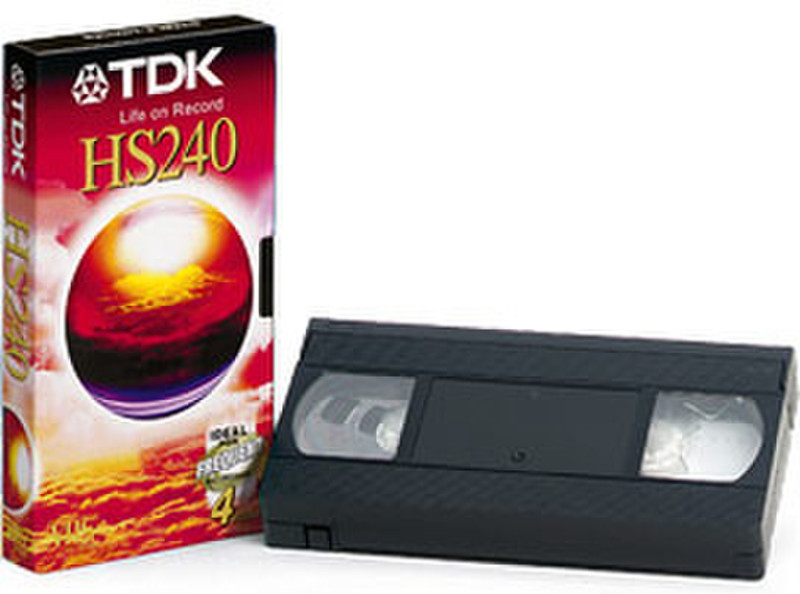 TDK HS 240 Video сassette 240min 1Stück(e)