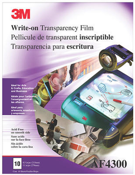 3M Write-On Film AF4300 Transparentfolie