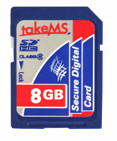 takeMS 8GB Micro SDHC Card 8GB MicroSDHC Speicherkarte