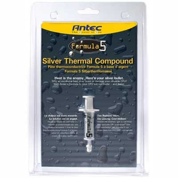 Antec Silver Thermal Compound 8.2Вт/м·К теплоотводящая смесь