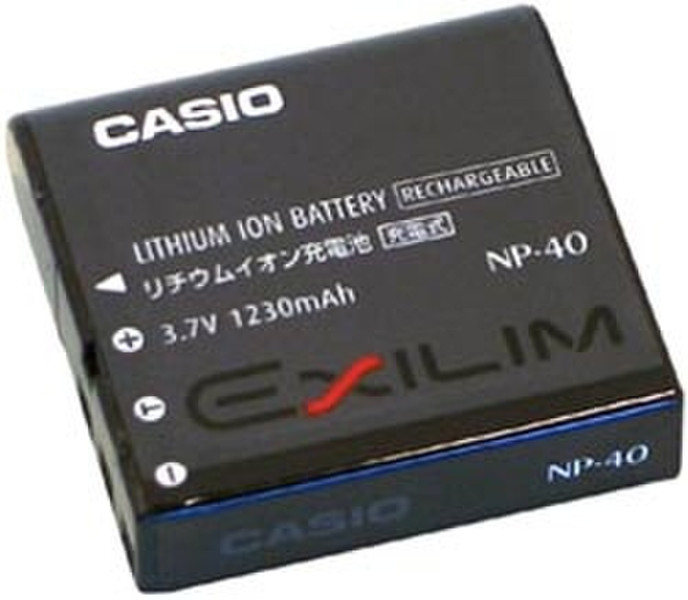 Casio NP-40 Литий-ионная (Li-Ion) 1230мА·ч 3.7В аккумуляторная батарея