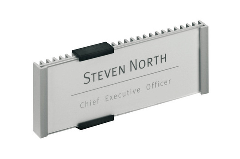 Durable INFO SIGN 149x52.5 mm Silver