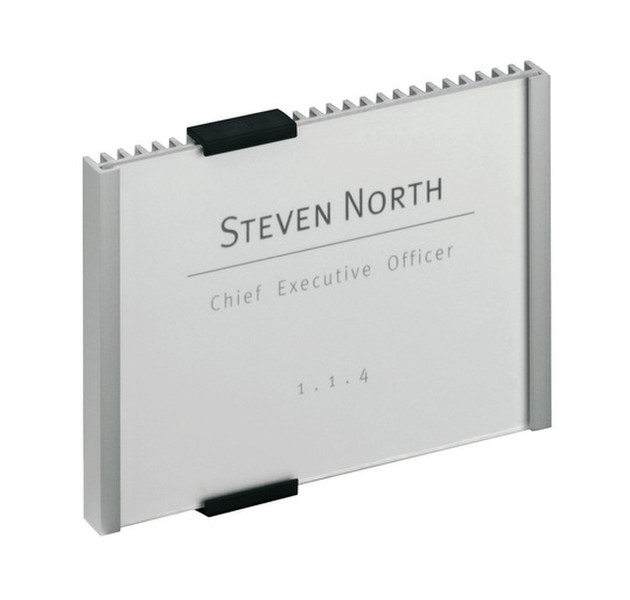 Durable INFO SIGN 149x105.5mm Silver