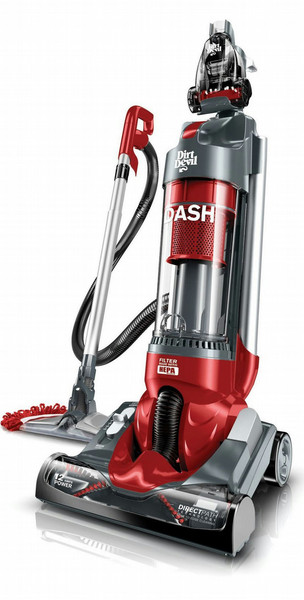 Dirt Devil Dash Bagless Red,Silver stick vacuum/electric broom