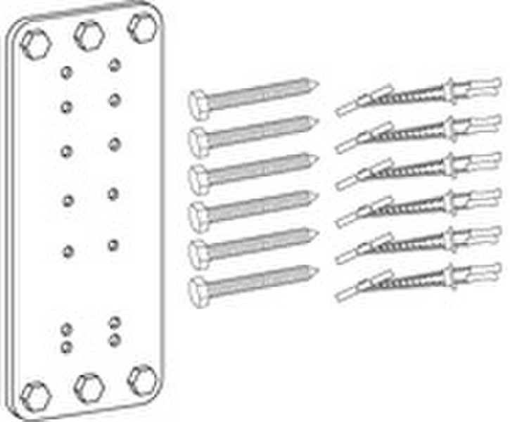 Ergotron Steel Stud Wall Mounting Kit