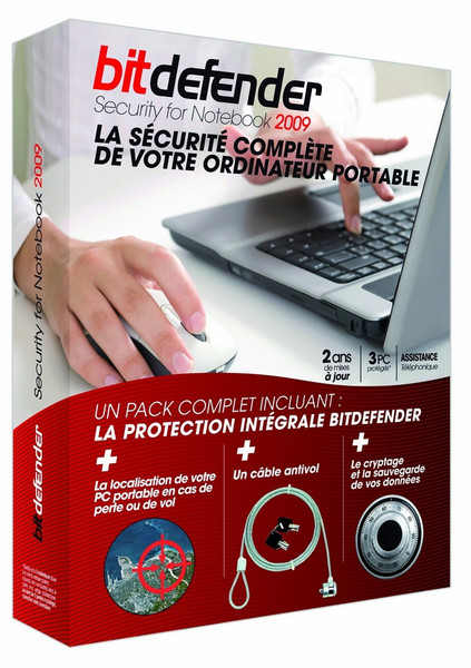 Editions Profil BitDefender Security for Notebook 2009 3Benutzer Französisch