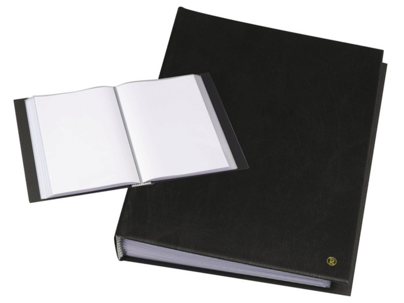 Rillstab Display book A4 original black presentation display book