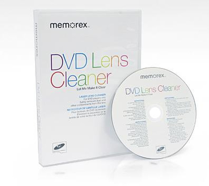 Memorex DVD Lens Cleaner CD's/DVD's