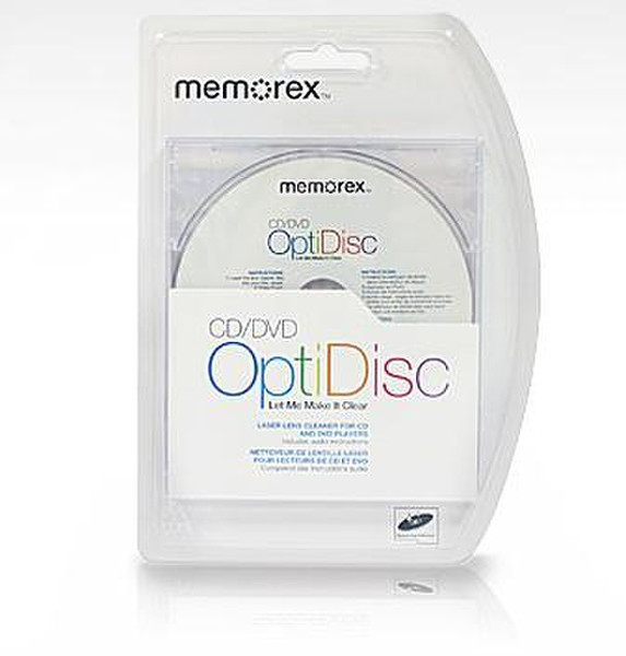 Memorex CD/DVD Laser Lens Cleaner CD's/DVD's