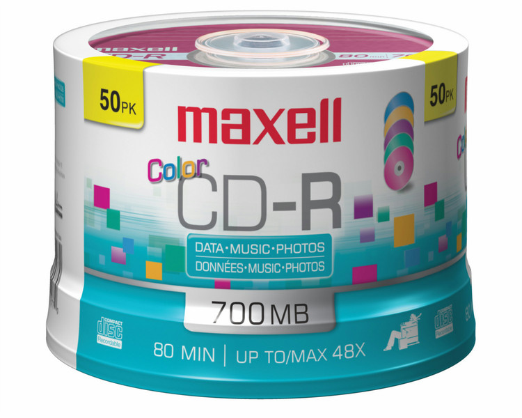 Maxell 648251 CD-R 700MB 50pc(s) blank CD
