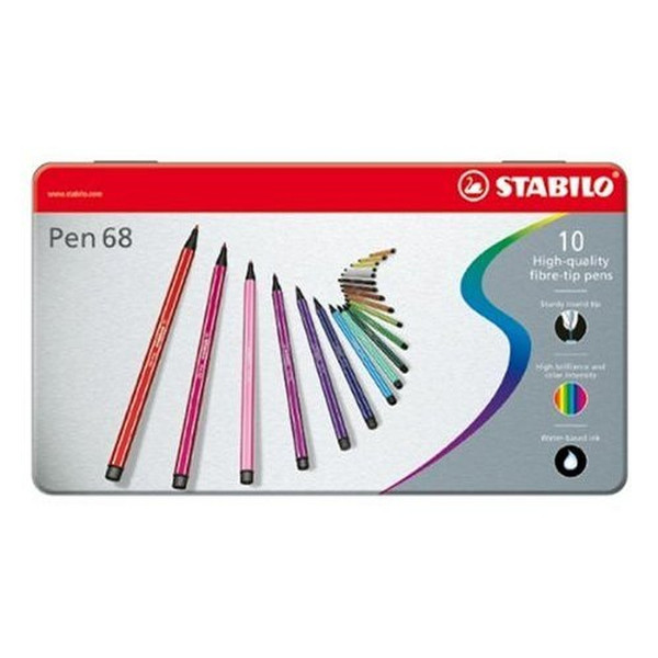 Stabilo Pen 68 набор ручек и карандашей