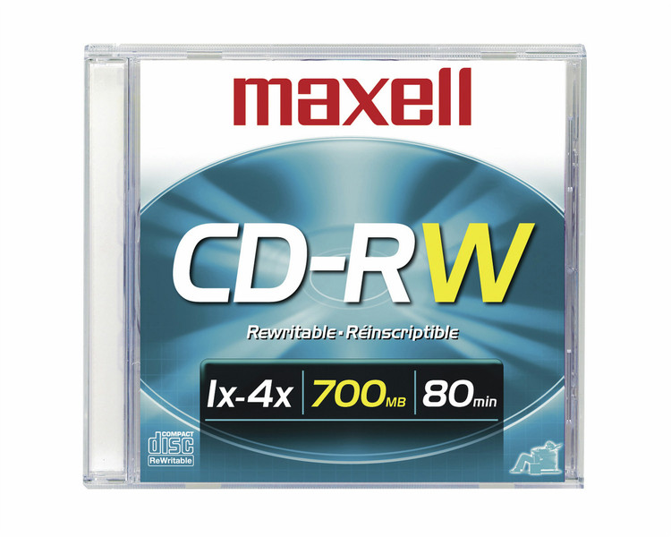 Maxell 630010 CD-RW 700MB 1pc(s) blank CD