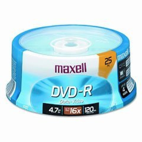 Maxell DVD-R 4.7ГБ DVD-R 25шт