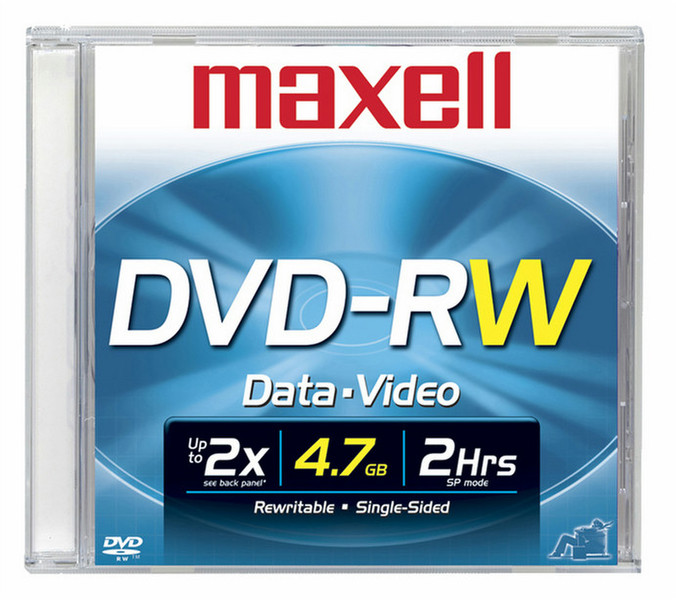 Maxell 635114 4.7GB DVD-RW 1Stück(e) DVD-Rohling