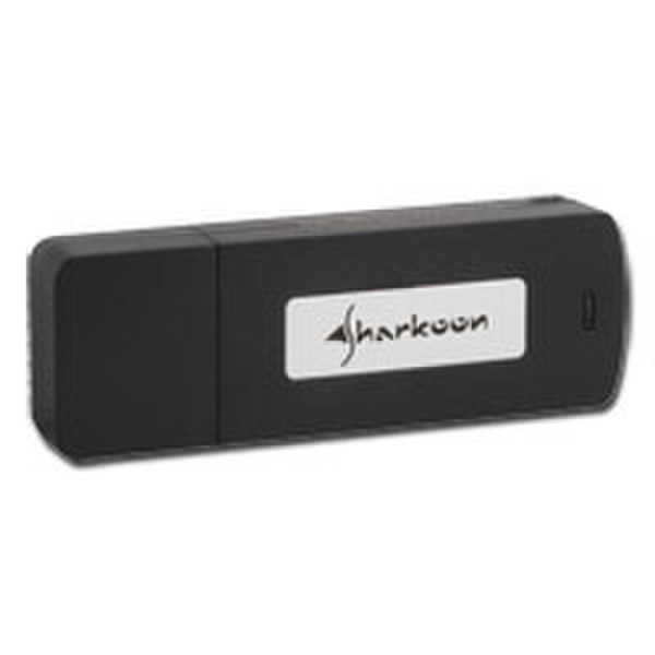 Sharkoon Flexi-Drive EC2, 2GB 2GB USB 2.0 Typ A Schwarz USB-Stick