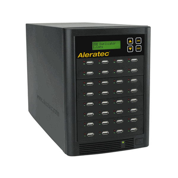 Aleratec 330122 USB flash drive/USB hard drive duplicator Black