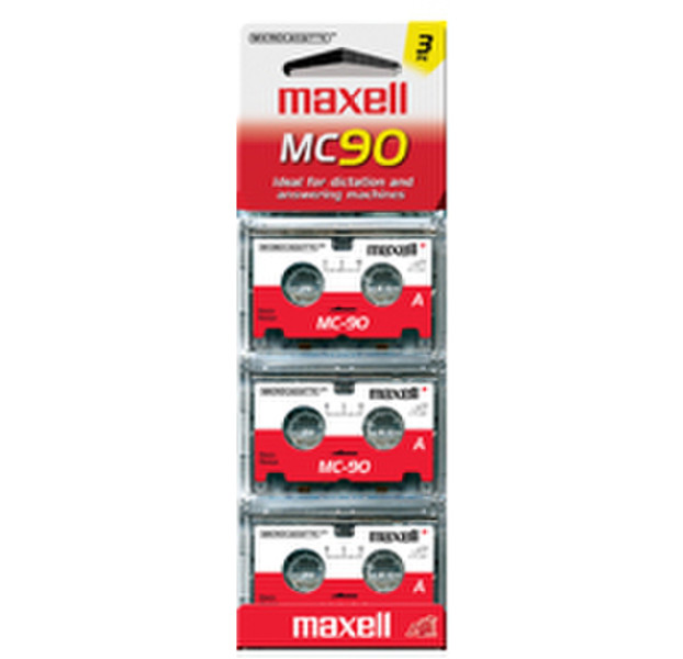 Maxell MC - 90 UR 90мин 3шт