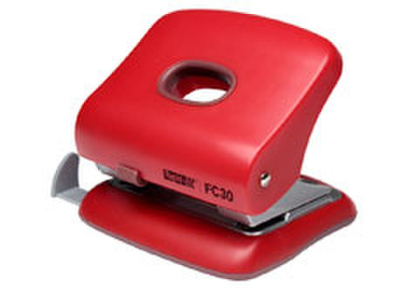 Rapid FC30 30sheets Red hole punch