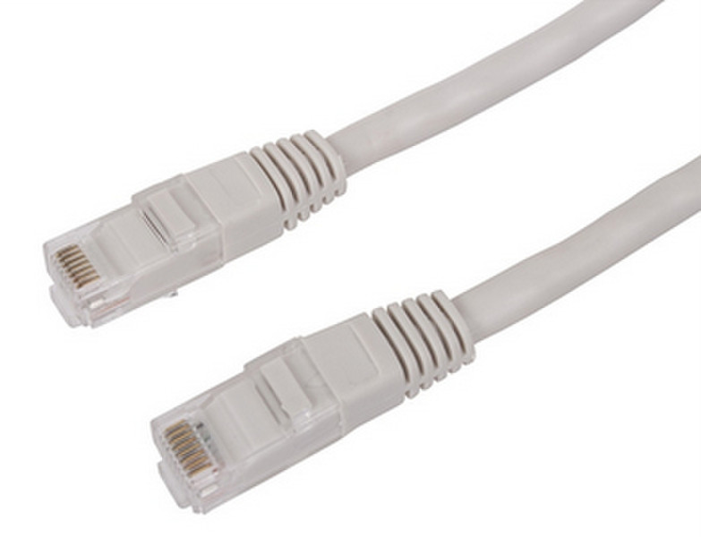 VCOM NP611 1.5м Cat6 U/UTP (UTP) Серый сетевой кабель