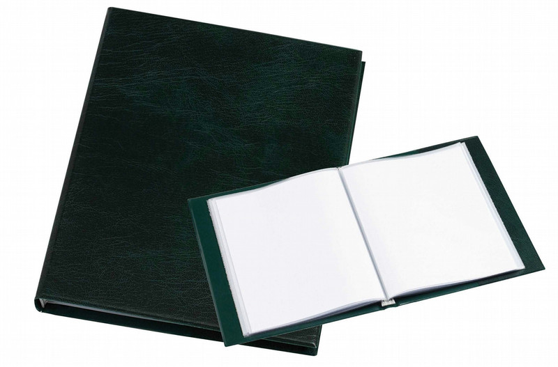 Rillstab Display book A4 original green presentation display book