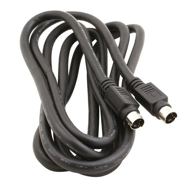 Sapphire CA00023-R2 1.95m S-Video (4-pin) S-Video (4-pin) Black S-video cable