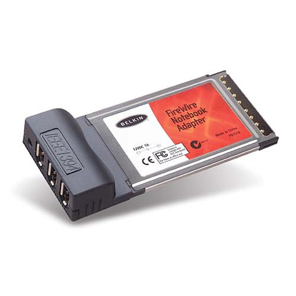 Belkin FireWire Notebook Adapter Schnittstellenkarte/Adapter