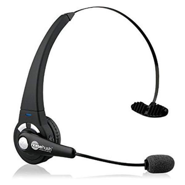 NoiseHush N700M-11867 Оголовье Монофонический Bluetooth Черный гарнитура мобильного устройства
