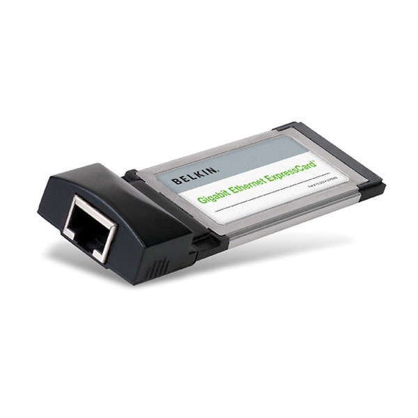 Belkin Gigabit Ethernet ExpressCard Eingebaut 1024Mbit/s Netzwerkkarte