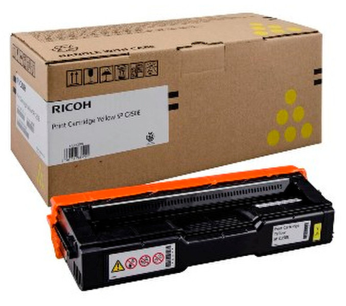 Ricoh 407546 1600pages Yellow laser toner & cartridge