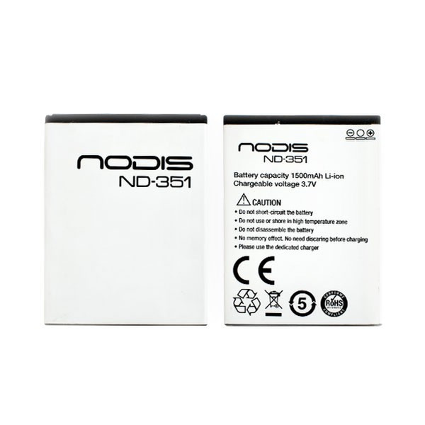 NODIS ND-351 Lithium-Ion 1500mAh 3.7V Wiederaufladbare Batterie