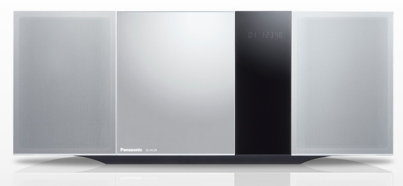 Panasonic SC-HC39EC-S Micro-Set 20W Silber Home-Stereoanlage