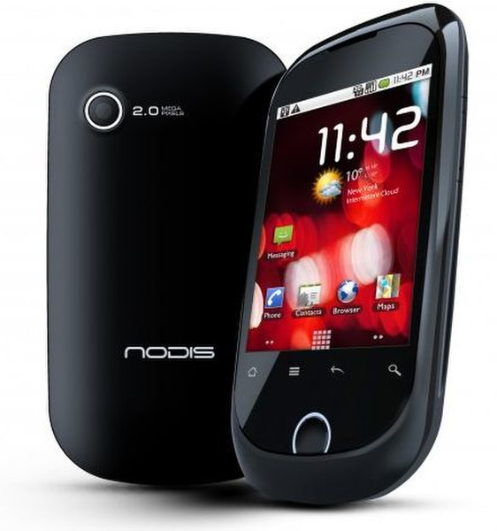 NODIS ND-04 0.5GB Black smartphone