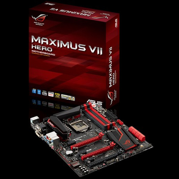 ASUS MAXIMUS VII HERO Intel Z97 Socket H3 (LGA 1150) ATX Motherboard