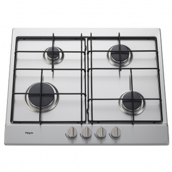 Pelgrim GK425RVSA built-in Gas Stainless steel hob